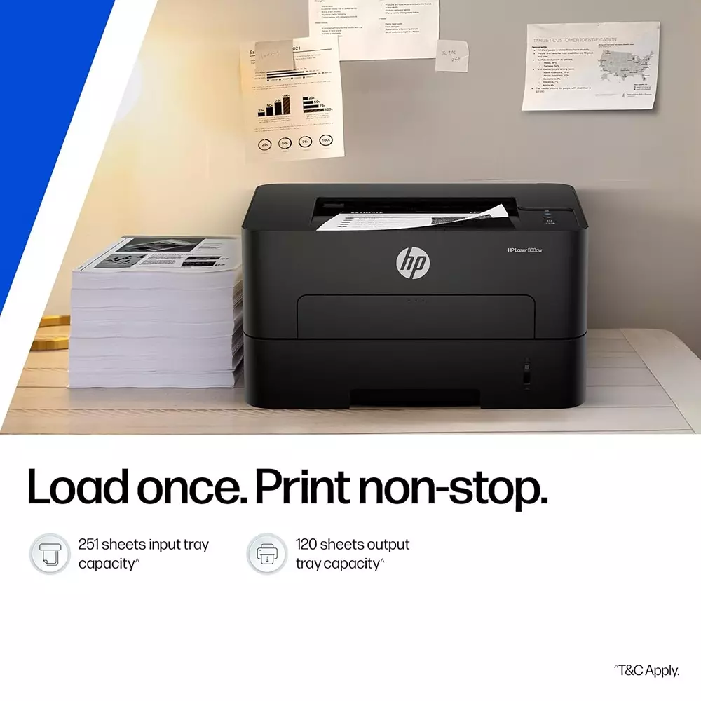 hp-laser-printer-wi-fi-connectivity-monochrome-output-type-30-ppm-print-speed-auto-duplex-mode-print-only-function-black-ink-color-303dw