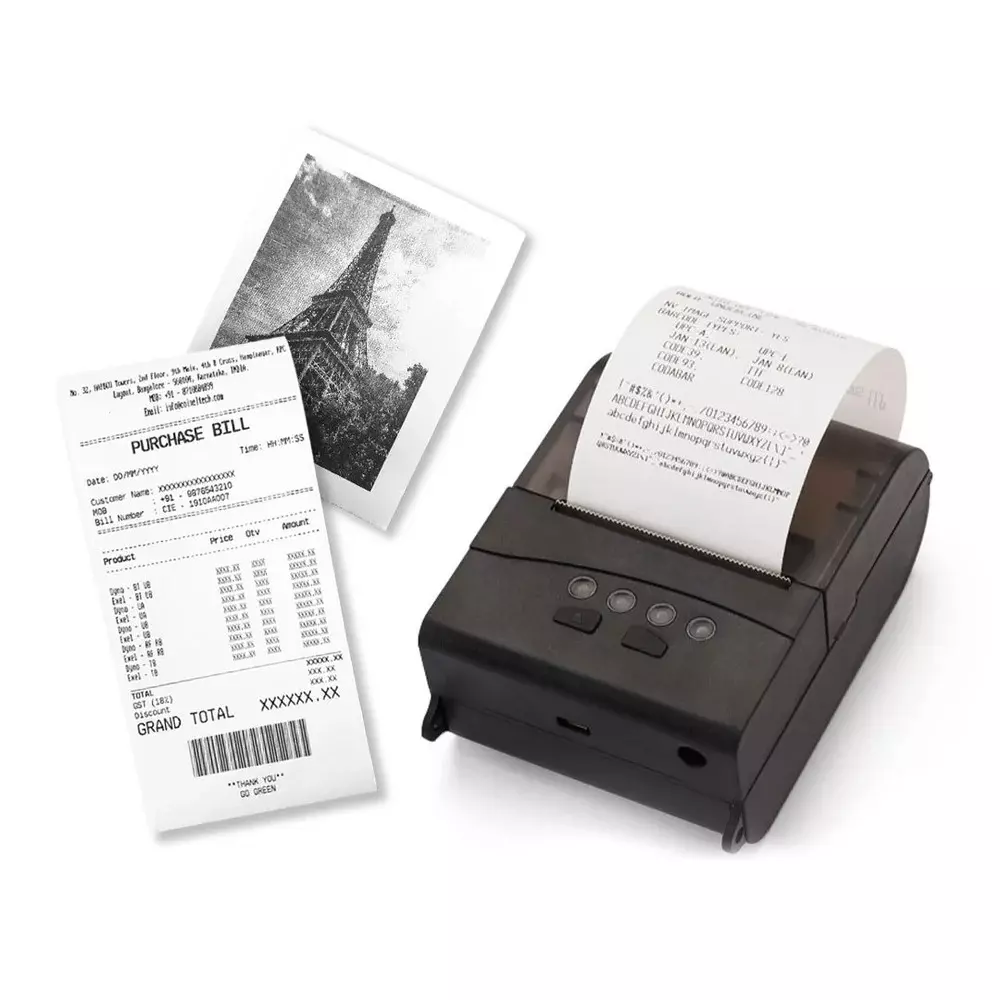 Coinel Thermal Receipt Printer 50.8 mm (2 inch) 70 mm/s 203 DPI 7.4 V Black, Dyno UB USB