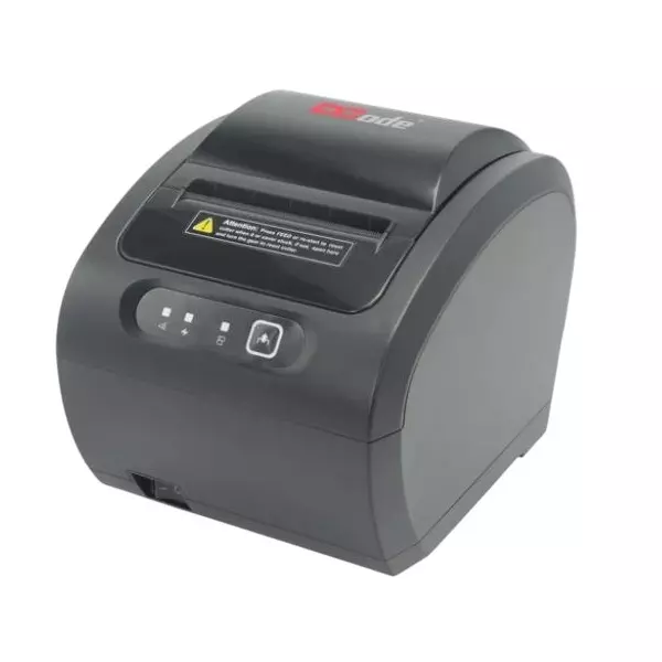 BSD INFOTECH POS Receipt Printer (USB + Bluetooth) Direct Thermal 200 mm/s Print Speed Black, DC3R1