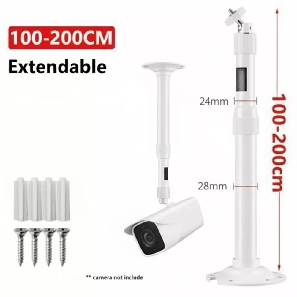 shield-plus-telescopic-bracket-aluminium-alloy-powder-coated-ceiling-mounted-100-200-cm-length-white-pack-of-50-pcs