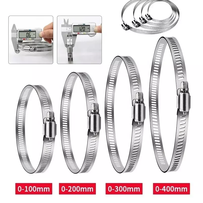 shield-plus-pipe-hose-clamp-stainless-steel-round-pole-mount-200-mm-silver-pack-of-100-pcs