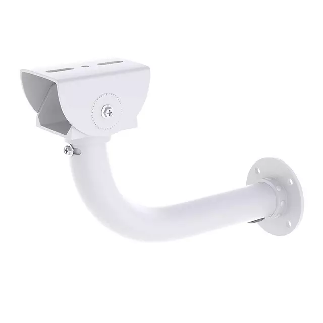 Shield Plus J-Bracket Camera Fixed Stand Aluminum Alloy 220 mm Length White, 801 (Pack of 50 Pcs)