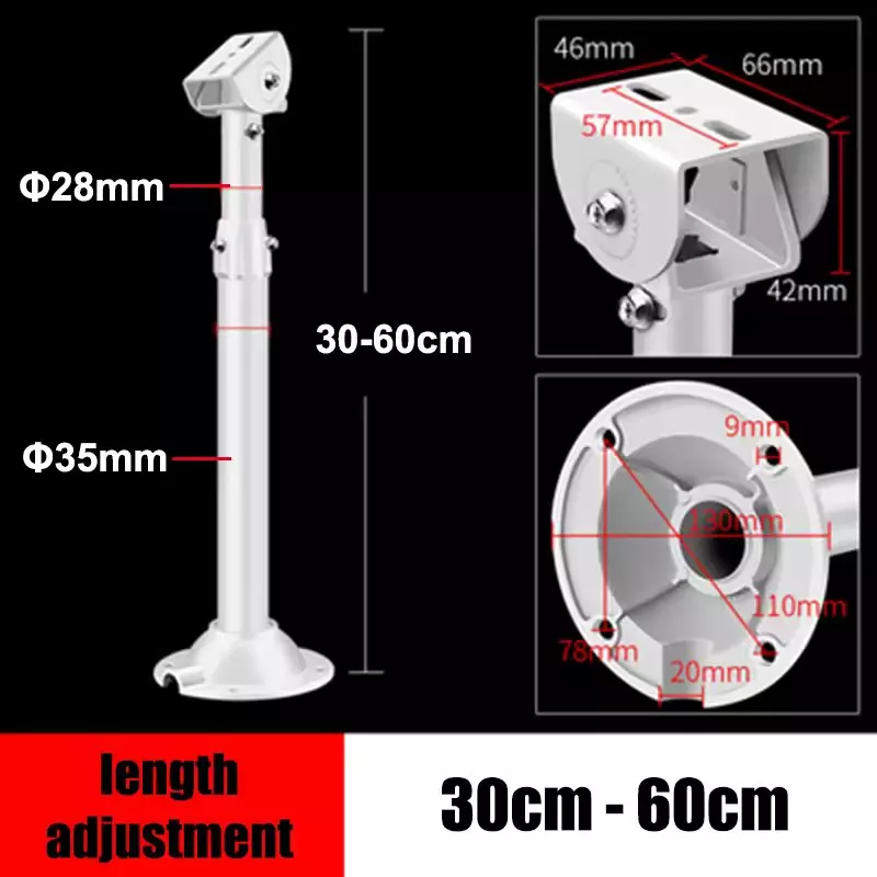 shield-plus-telescopic-bracket-aluminium-alloy-ceiling-mounted-30-60-cm-length-white-pack-of-30-pcs
