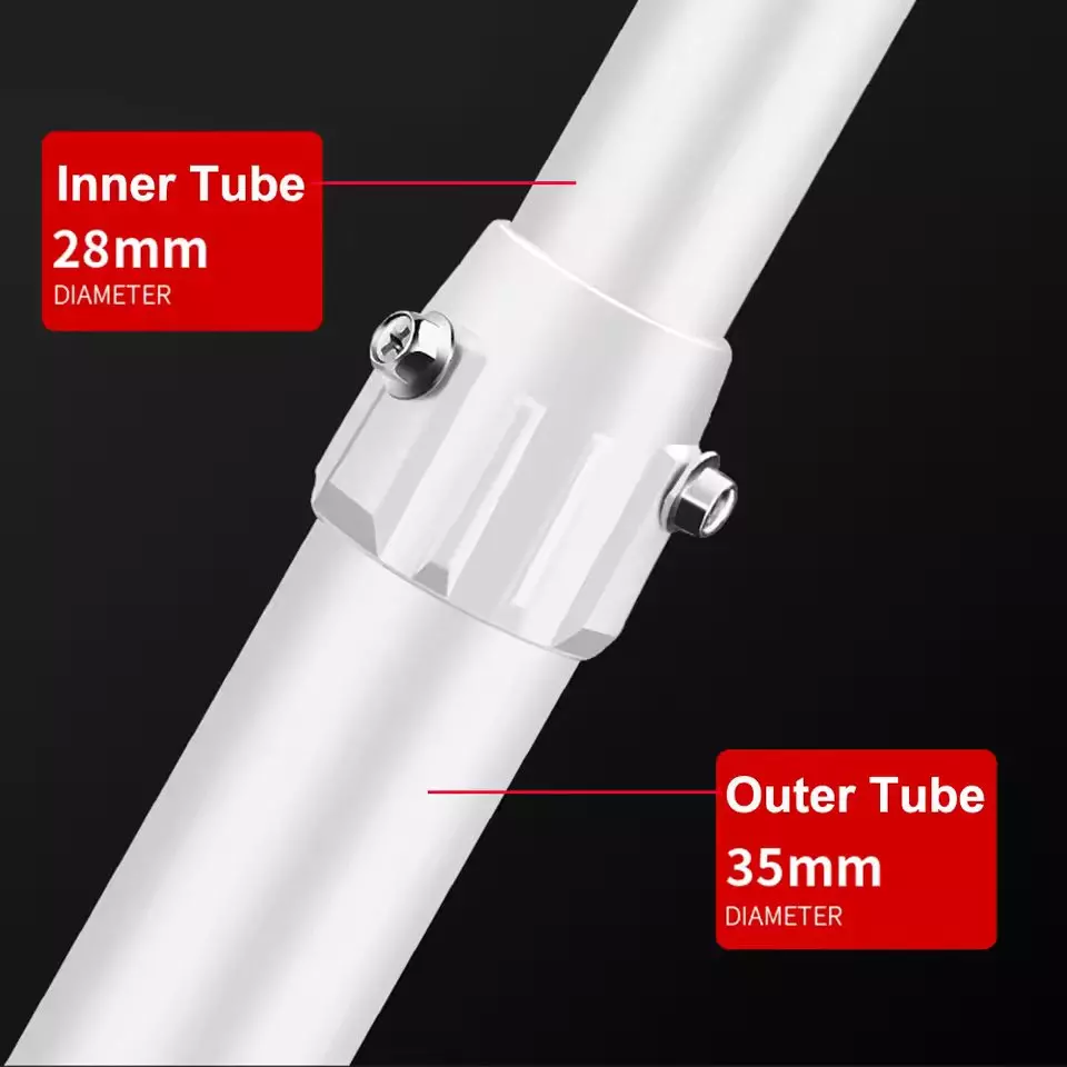 shield-plus-telescopic-bracket-aluminium-alloy-ceiling-mounted-75-150-cm-length-white-pack-of-30-pcs