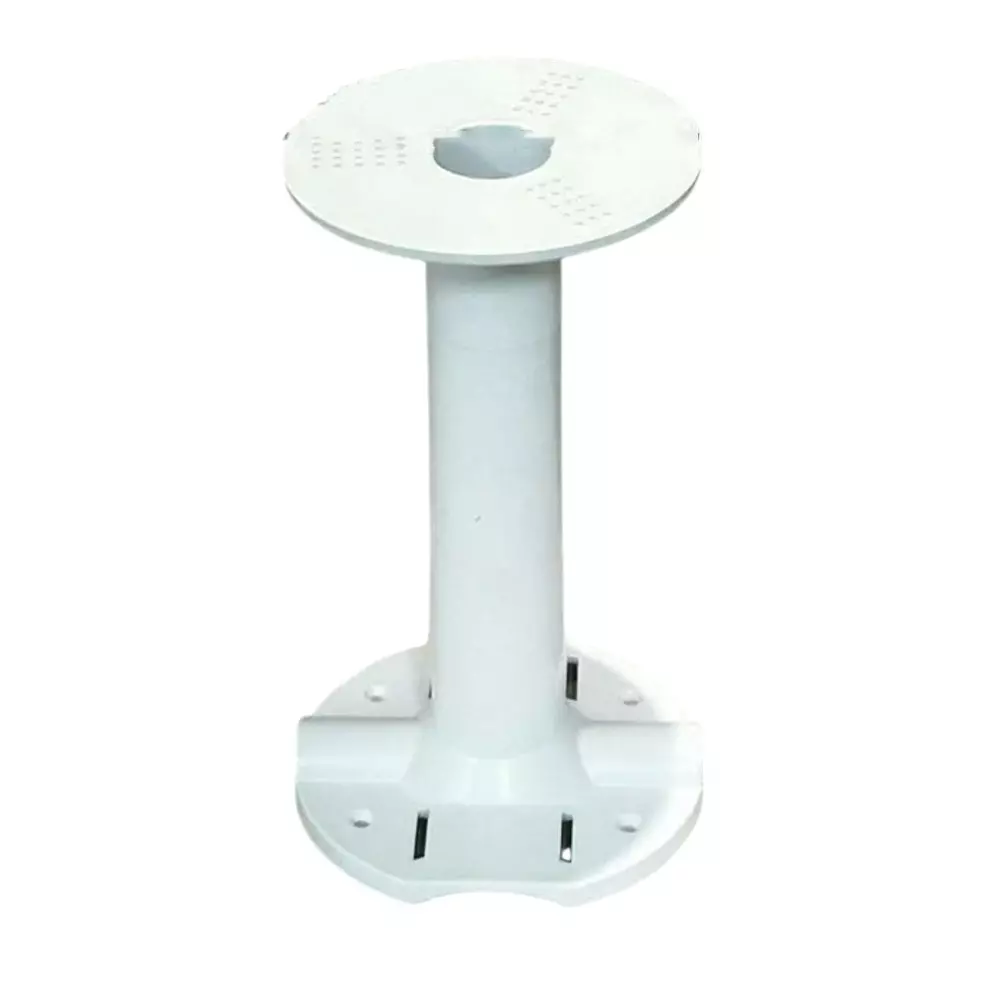 Shield Plus Extendable Pole Plastic Ceiling/Wall Mounted 200 mm Height 110 mm Plate Diameter, White (Pack of 50 Pcs)