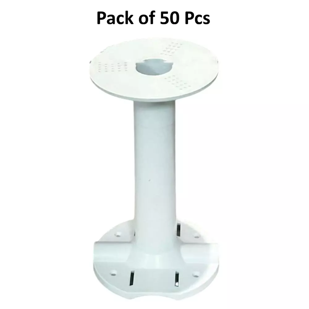 shield-plus-extendable-pole-plastic-ceilingwall-mounted-200-mm-height-110-mm-plate-diameter-white-pack-of-50-pcs