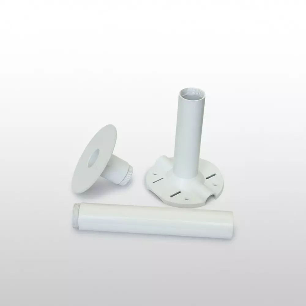shield-plus-extendable-pole-plastic-ceilingwall-mounted-200-mm-height-110-mm-plate-diameter-white-pack-of-50-pcs