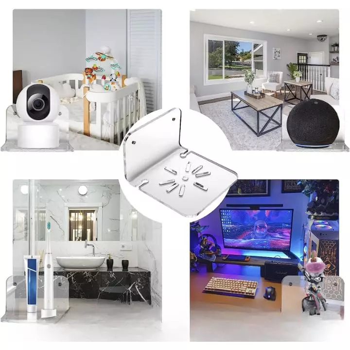 shield-plus-wifi-stand-acrylic-wall-mounted-300-g-gross-weight-transparent-pack-of-10-pcs