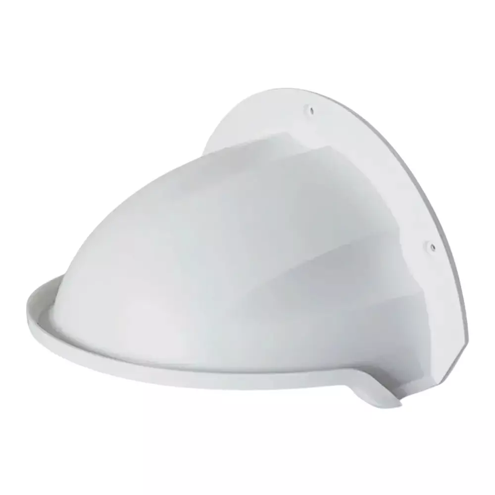 Shield Plus Rain Camera Shade Small Size ABS Waterproof IP66, White (Pack of 25 Pcs)