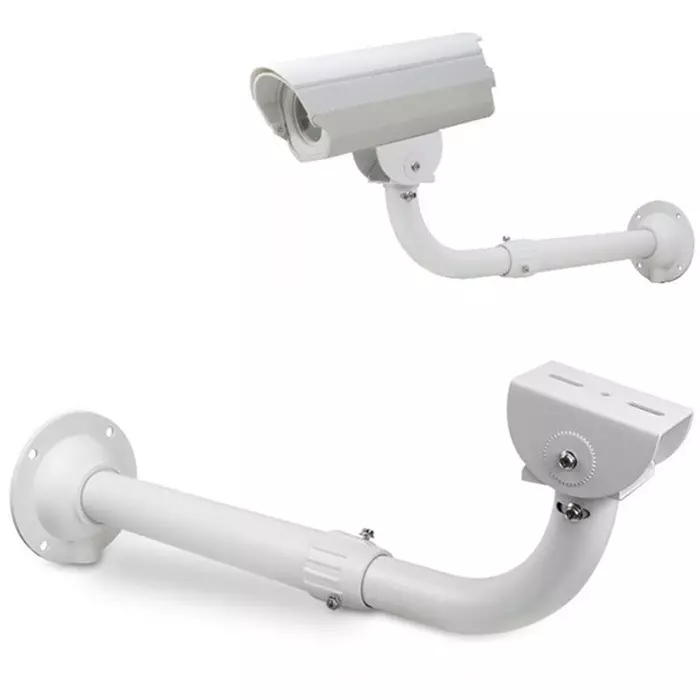 shield-plus-j-bracket-telescope-stand-aluminum-alloy-wall-mounted-30-60-cm-length-white-pack-of-30-pcs
