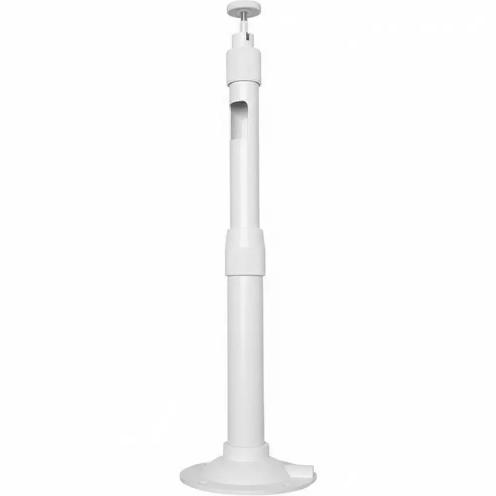 Shield Plus Telescopic Bracket Aluminium Alloy Powder Coated Ceiling Mounted 60-120 cm Length, White (Pack of 50 Pcs)