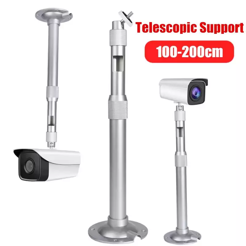 shield-plus-telescopic-bracket-aluminium-alloy-ceiling-mounted-100-200-cm-length-silver-pack-of-10-pcs