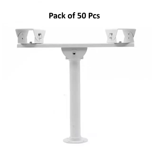 shield-plus-cross-bar-stand-wall-mounted-10-kg-load-bearing-capacity-with-aluminum-alloy-arm-white-pack-of-50-pcs