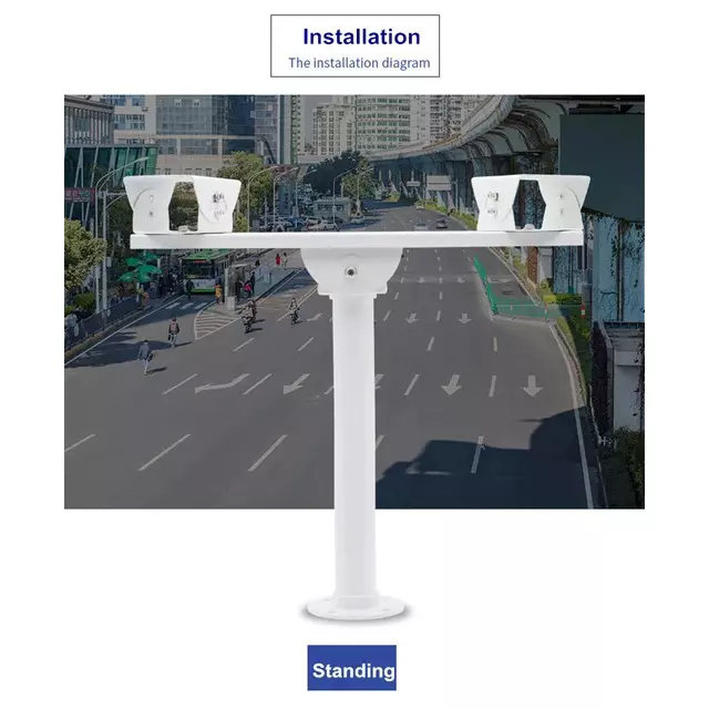 shield-plus-cross-bar-stand-wall-mounted-10-kg-load-bearing-capacity-with-aluminum-alloy-arm-white-pack-of-50-pcs