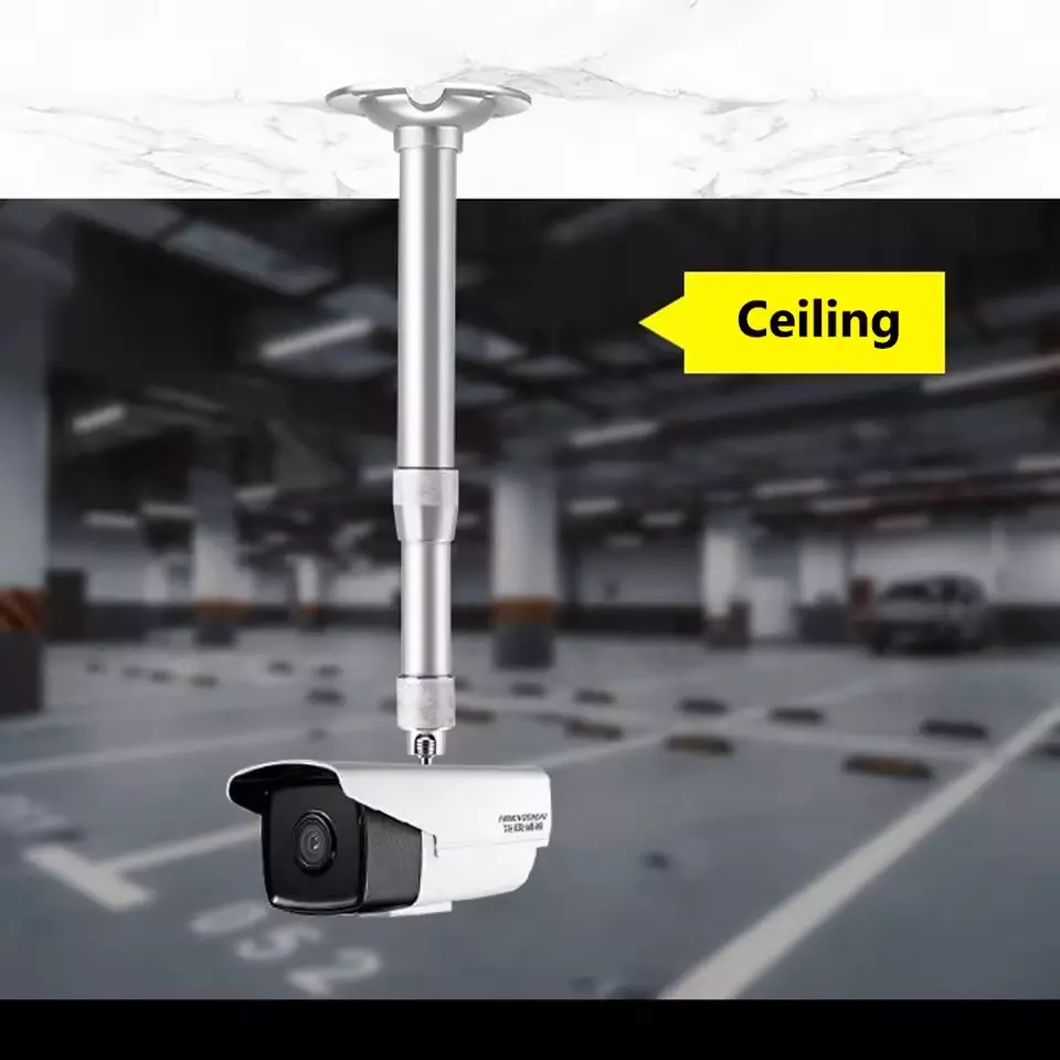 shield-plus-telescopic-bracket-aluminium-alloy-ceiling-mounted-75-150-cm-length-silver-pack-of-10-pcs