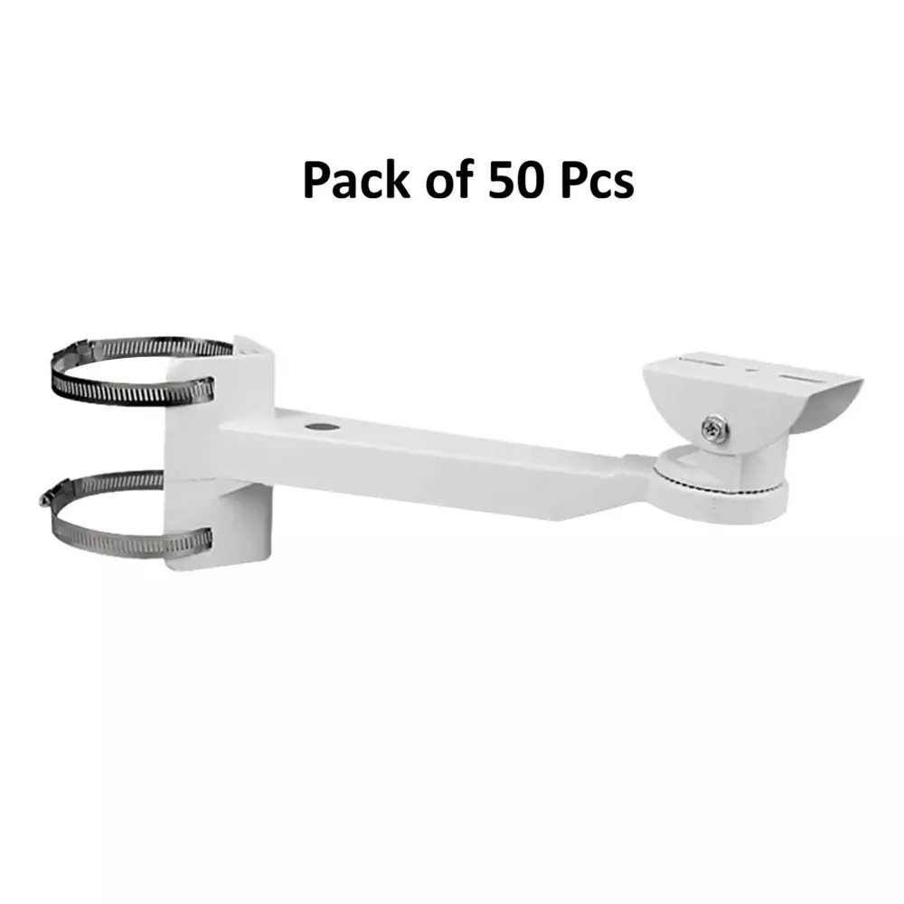 shield-plus-pole-bullet-stand-aluminum-alloy-35x15x10-cm-size-with-2-metal-clamps-white-pack-of-50-pcs