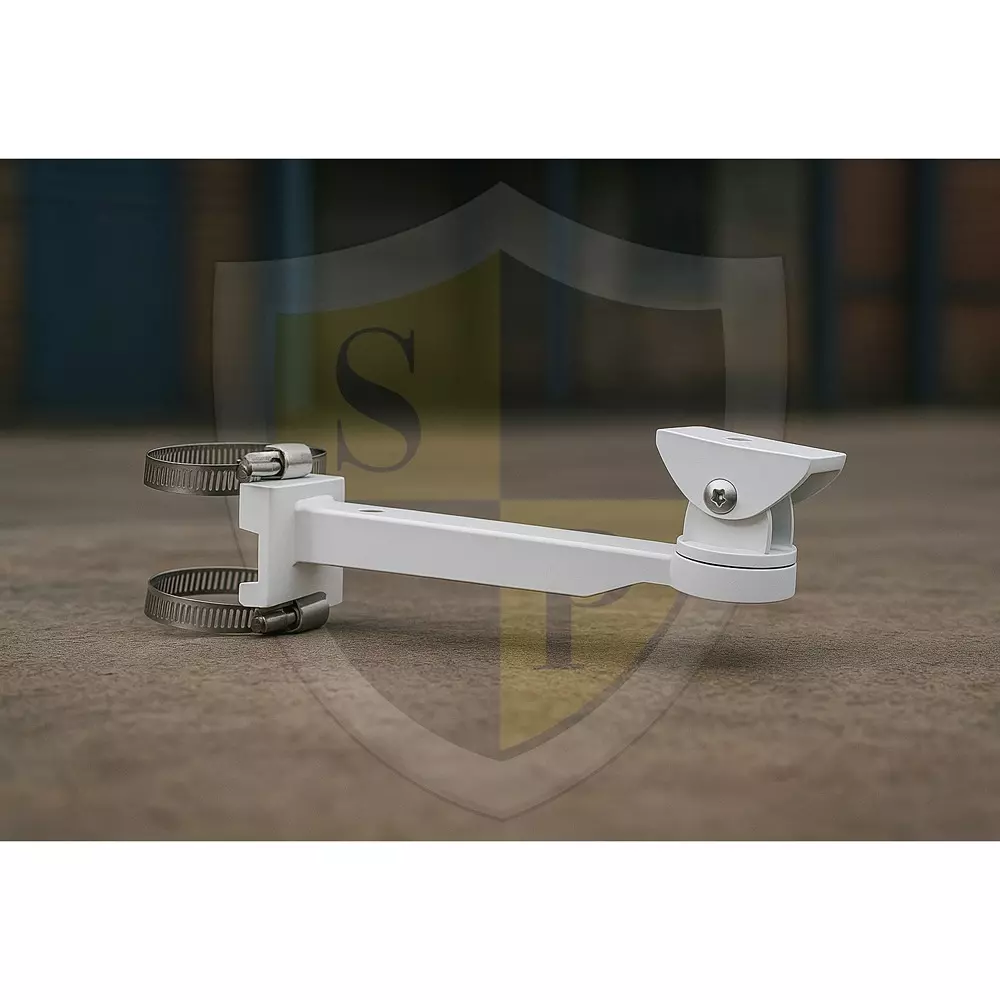 shield-plus-pole-bullet-stand-aluminum-alloy-35x15x10-cm-size-with-2-metal-clamps-white-pack-of-50-pcs