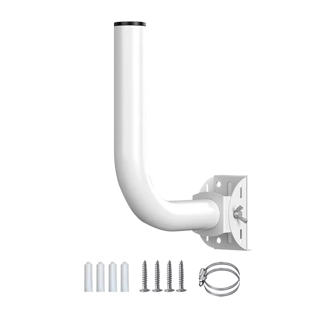 Shield Plus Universal Wireless Bridge Bracket Aluminum Wall Mounted 150° Viewing Angle, White (Pack of 30 Pcs)