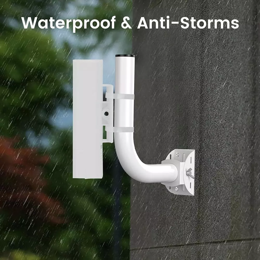 shield-plus-universal-wireless-bridge-bracket-aluminum-wall-mounted-150-viewing-angle-white-pack-of-30-pcs