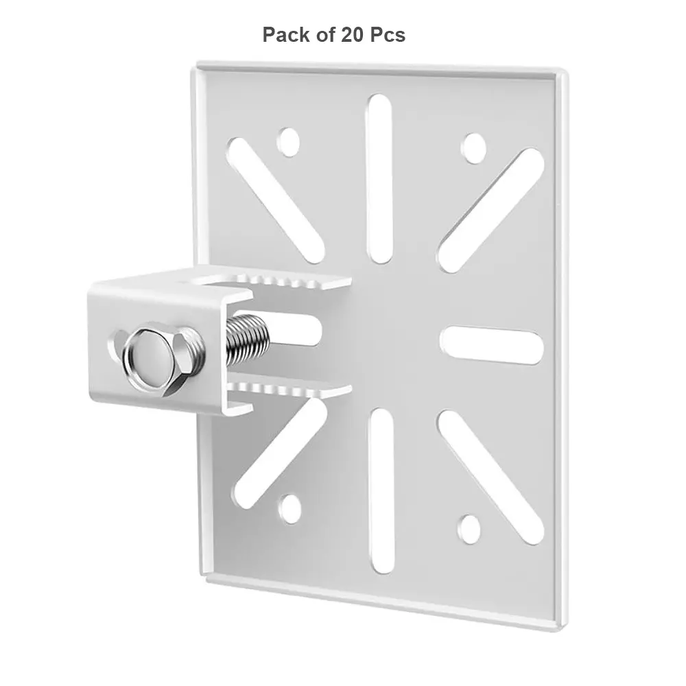 shield-plus-heavy-duty-adjustable-camera-holder-190x145-mm-plate-dimension-upto-8-10-kg-load-capacity-silver-metallic-pack-of-20-pcs