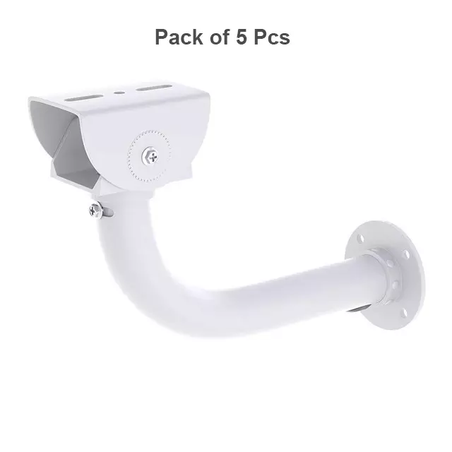 shield-plus-j-bracket-camera-fixed-stand-aluminum-alloy-220-mm-length-white-801-pack-of-5-pcs