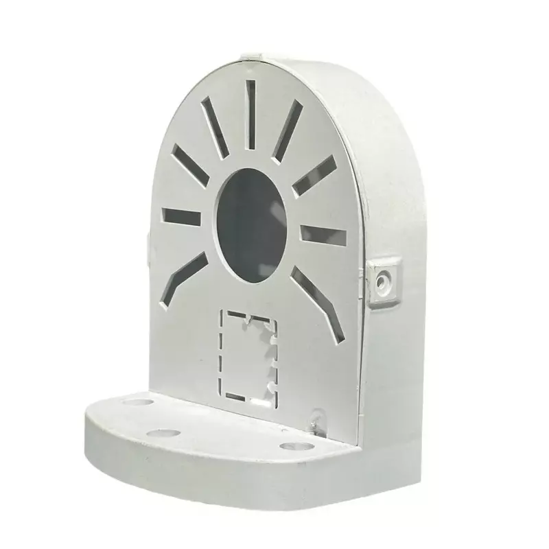 Shield Plus Hemisphere Bracket Small Size with Screw for Dome CCTV Camera, White (Pack of 200 Pcs)