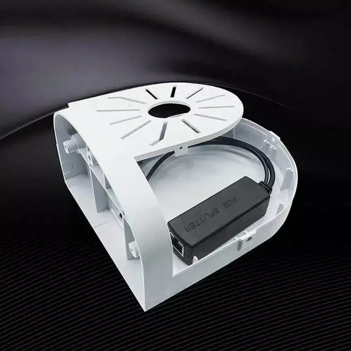 shield-plus-hemisphere-bracket-small-size-with-screw-for-dome-cctv-camera-white-pack-of-200-pcs