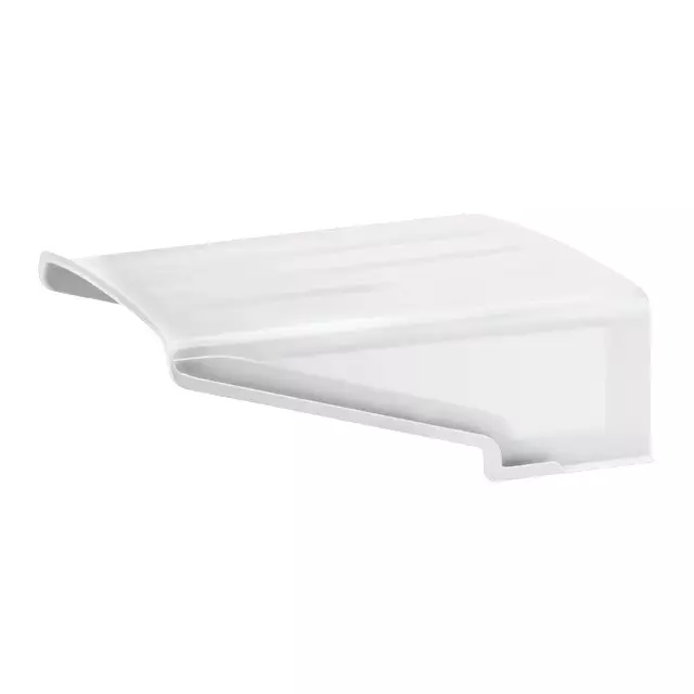 Shield Plus Rain Camera Shade Big Size ABS Waterproof IP66, White (Pack of 50 Pcs)