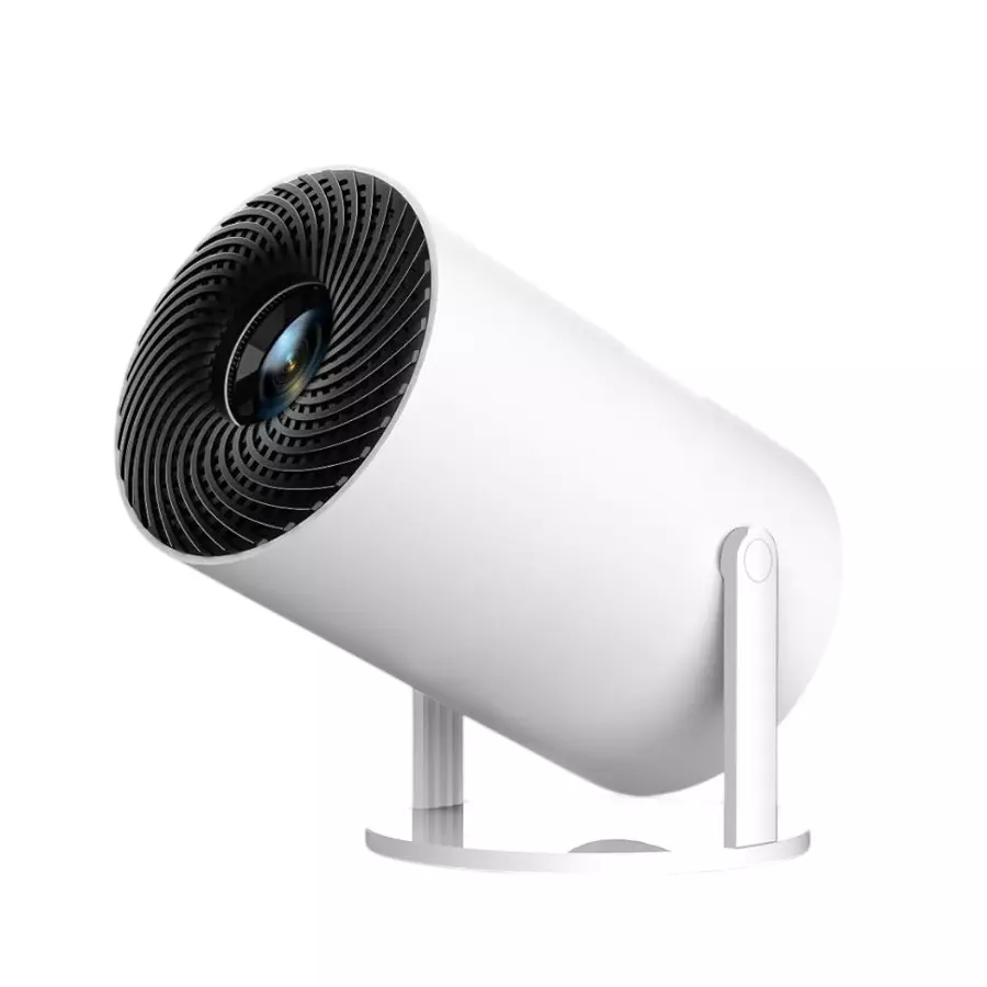 PANSEBA Smart Mini Projector Full HD 1080P & 4K Support 1.26:1 Projection Ratio with 270° Adjustable Stand, ‎AK-69