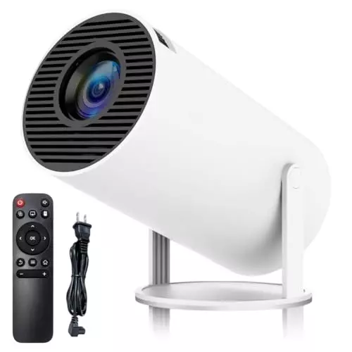 BIGASUO Smart Projector v5.0 Bluetooth, 1920 x 1080, BGP16