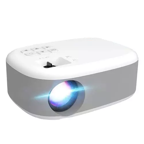 BIGASUO WiFi Projector v5.0 Bluetooth, 1080p, BGP21
