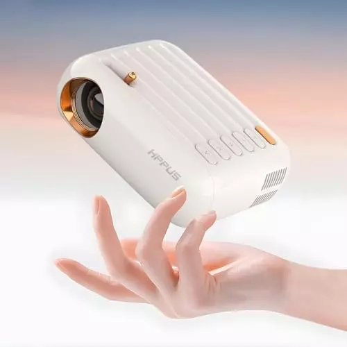BIGASUO WiFi Projector v5.0 Bluetooth, 1920 x 1080, BGP9