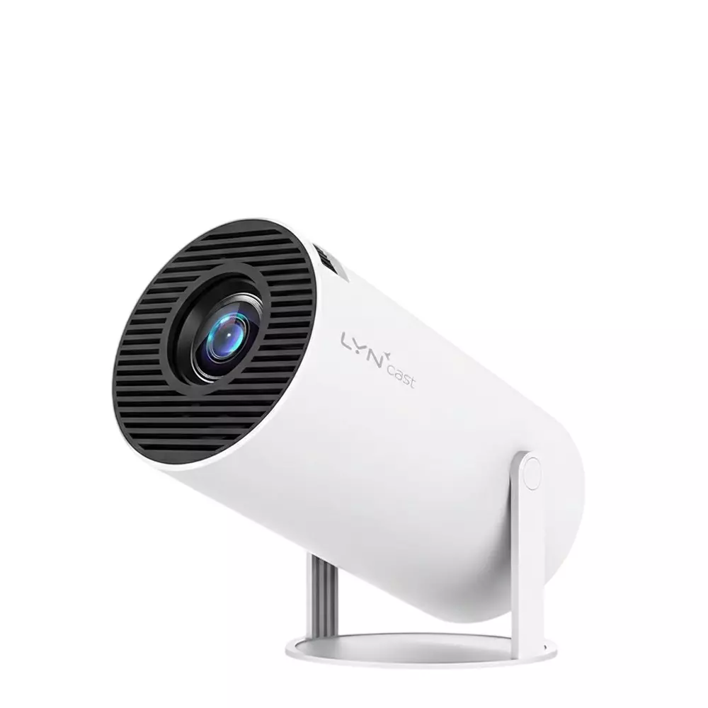 PANSEBA Smart Home Projector Full HD ‎1920x1080 Pixels Display with 180° Built-in Adjustable Stand, PNS-P31