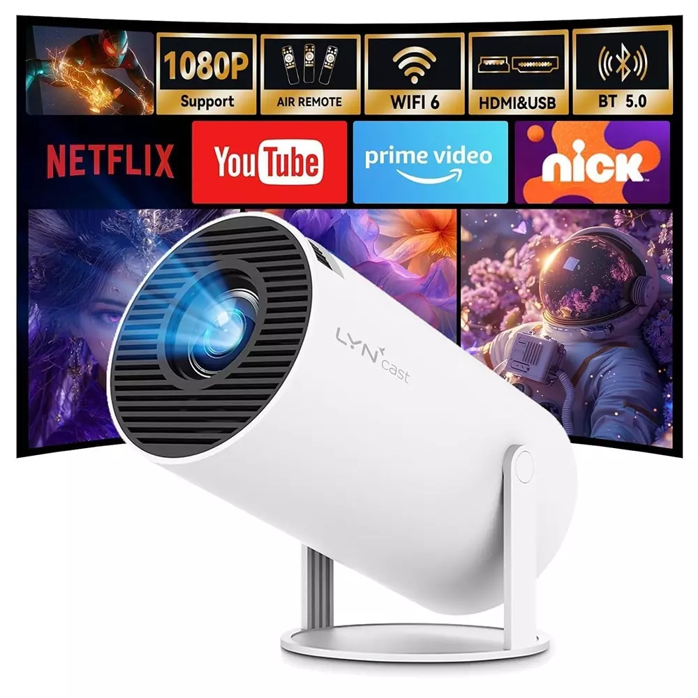 panseba-smart-home-projector-full-hd-1920x1080-pixels-display-with-180-built-in-adjustable-stand-pns-p31