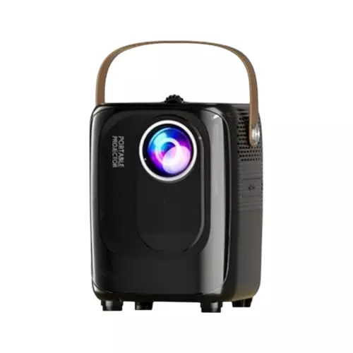 BIGASUO WiFi Projector v5.0 Bluetooth, 1920 x 1080, BGP24