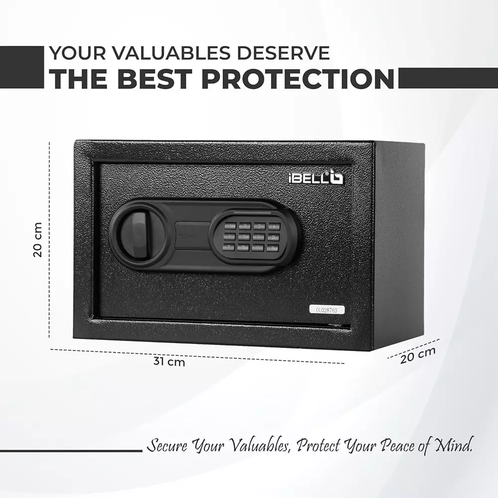 ibell-electronic-safe-locker-20-l-capacity-password-and-emergency-key-access-black-ibl-sl20s