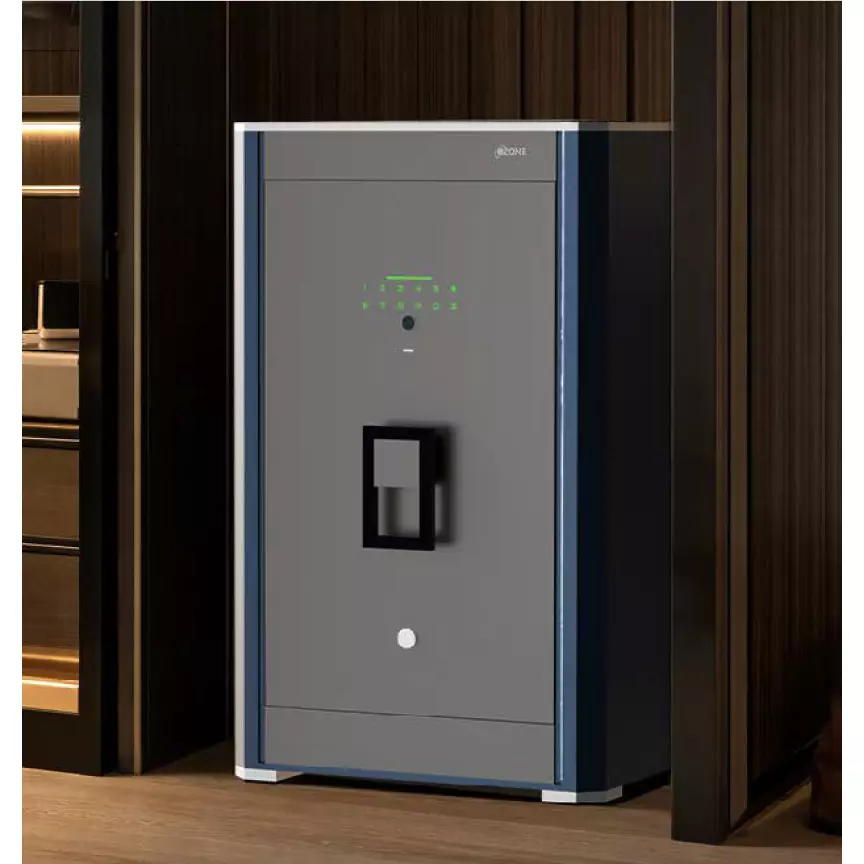 ozone-wi-fi-safe-locker-with-1-shelf-grey-and-steel-130-l-capacity-os-lux-life-ad-130