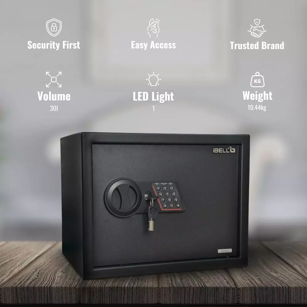 ibell-electronic-safe-locker-30-l-capacity-password-and-emergency-key-access-black-ibl-sl30b