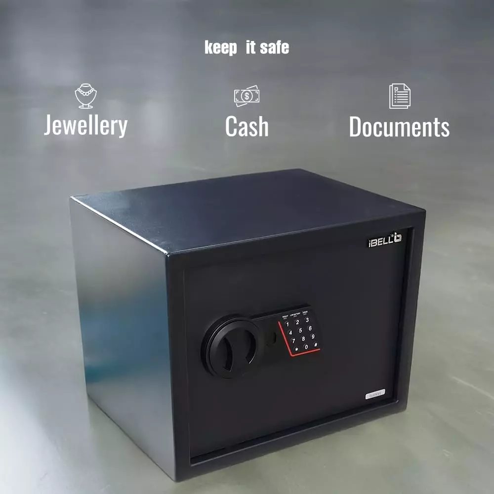 ibell-electronic-safe-locker-30-l-capacity-password-and-emergency-key-access-black-ibl-sl30b