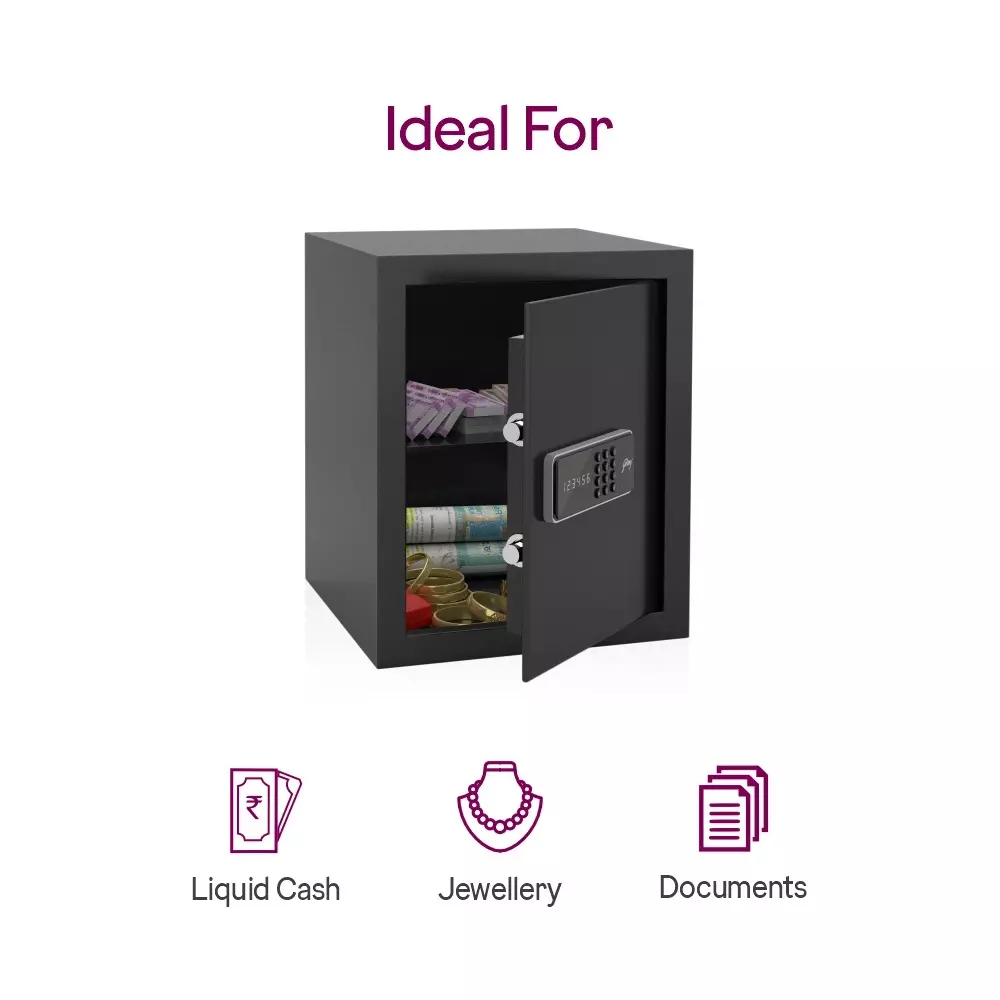 Godrej Home Locker NX PRO 40 L Digital Ivory