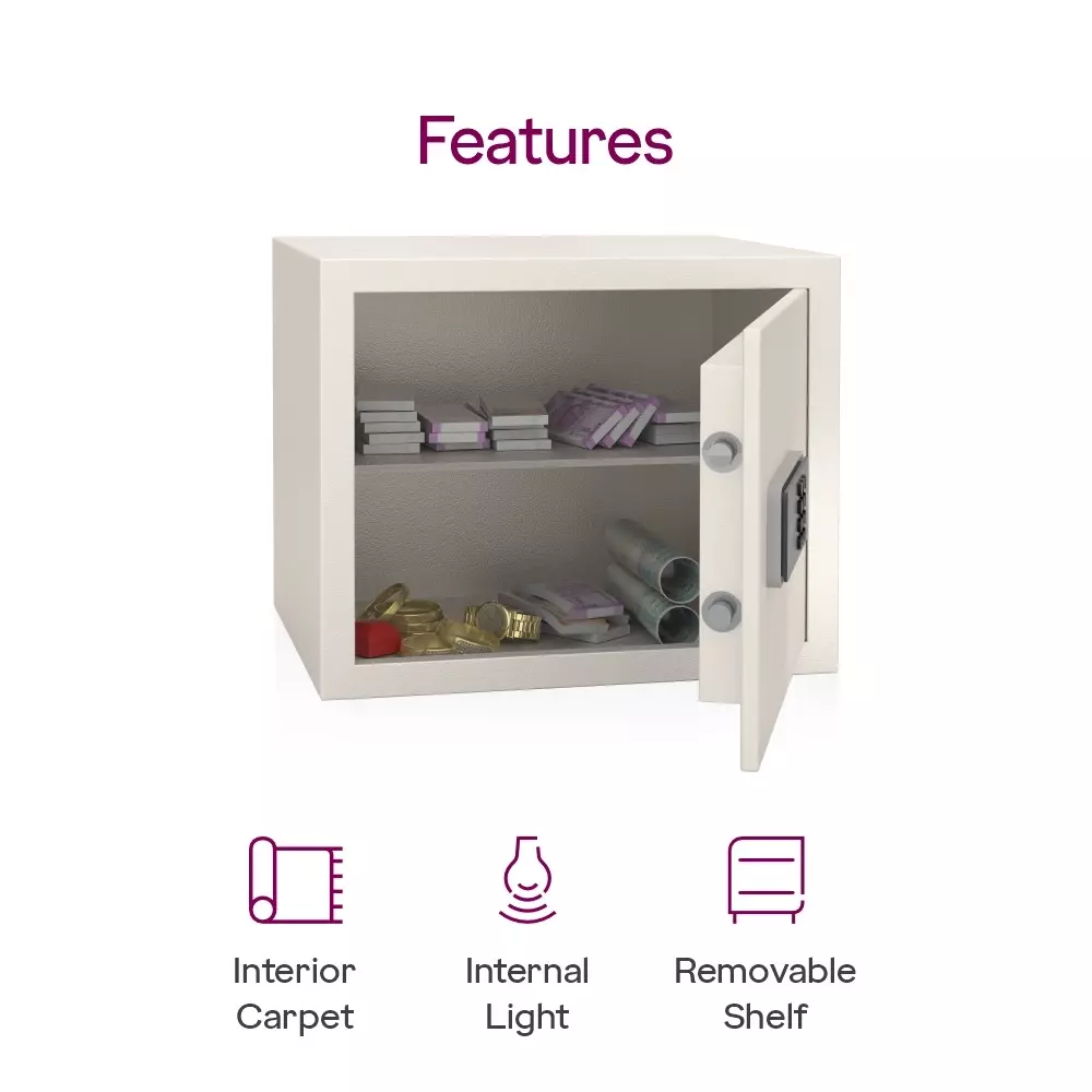 Godrej Home Locker NX PRO 30 L Digital Ivory