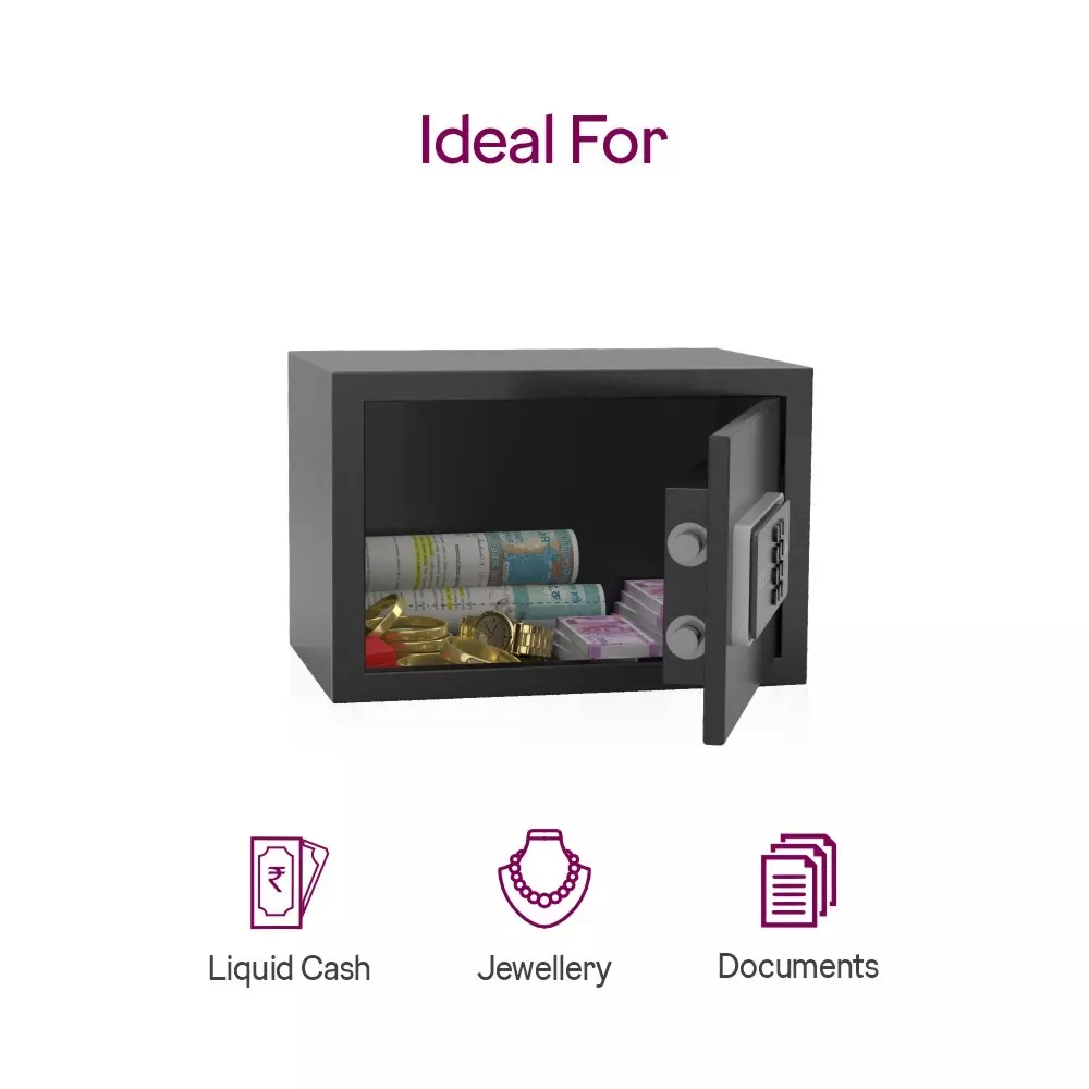 Godrej Home Locker NX PRO 8 L Digital Ebony
