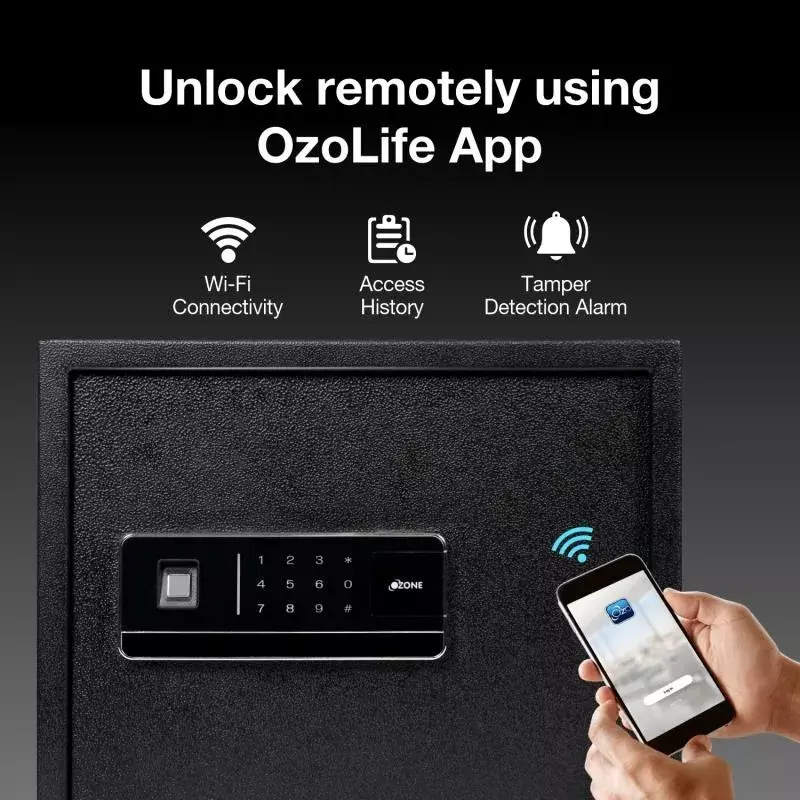 ozone-wi-fi-safe-locker-black-fingerprint-medium-30-l-capacity-bio-vault-life-30black