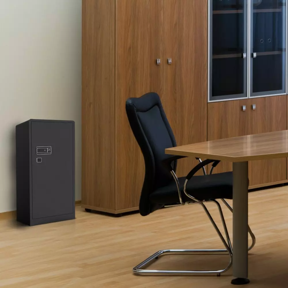 Godrej Home Locker NX Advanced 160 L Ebony Key + Digital + Biometric