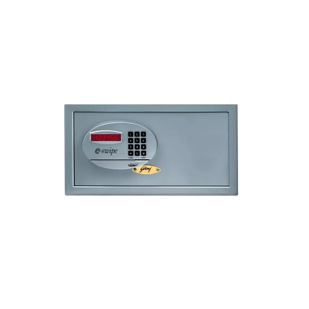 Godrej Home Locker E-Swipe 35 L Grey Digital + Card Swipe