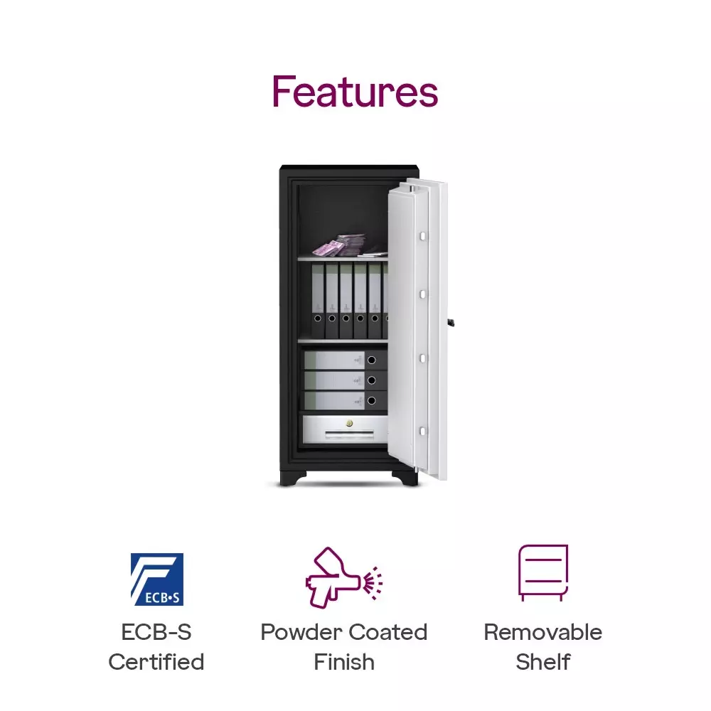 Godrej Fire Resistant Home Locker 169 L Ivory Digital, CENTIGUARD 1060 (Digi)