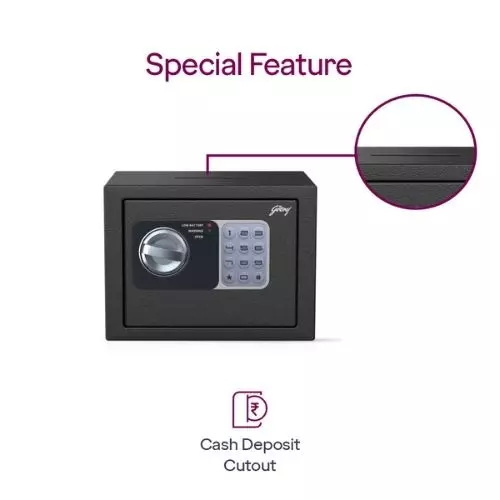Godrej Dream Box Digi Locker 4.5 L Black Digital Lock, DREAMBOX (Digi)