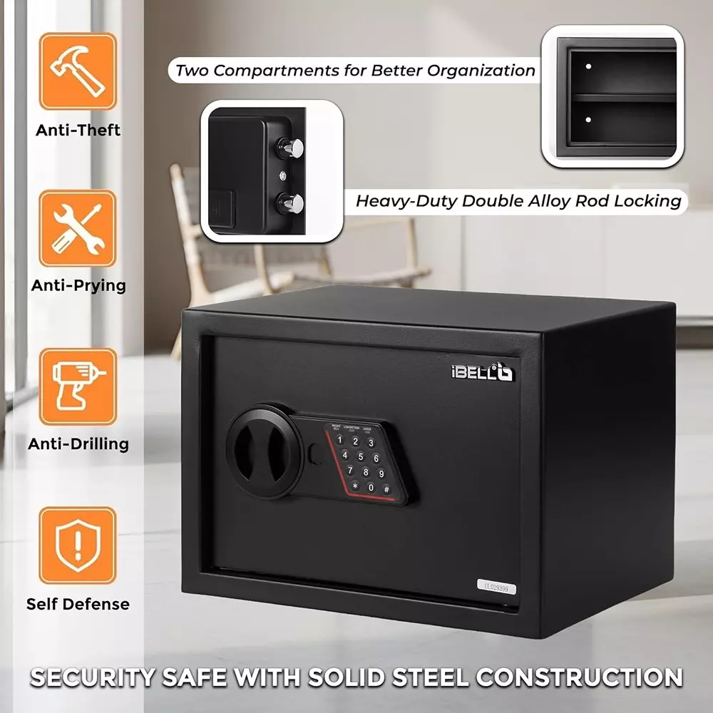 ibell-electronic-safe-locker-25-l-capacity-password-and-emergency-key-access-black-ibl-sl25b