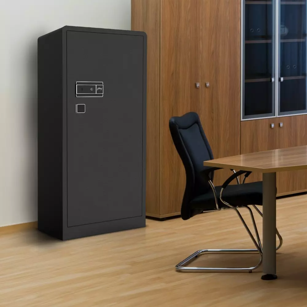 Godrej Home Locker NX Advanced 560 L Ebony Key + Digital + Biometric