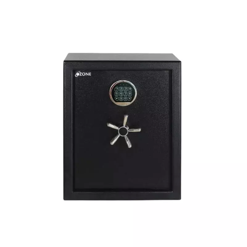 OZONE Anti-burglary Safe Locker Black Digital Extra Large 78 L Capacity, FORT SAFE AB DIGI-66 BLACK